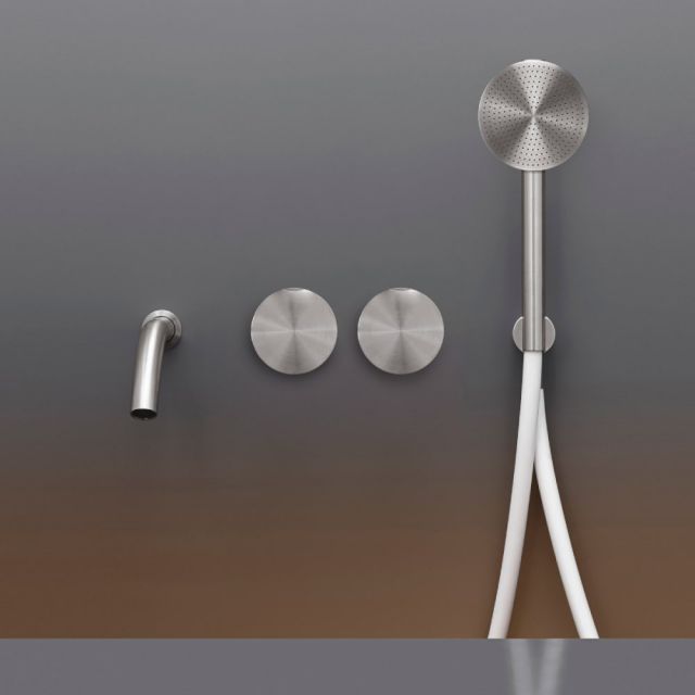 Cea Design Giotto Gruppo due miscelatori progressivi vasca GIO26H+PTR05