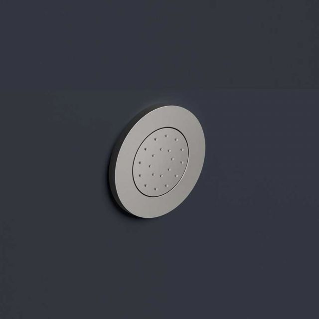 Hotbath Mate Soffione Laterale + Incasso M130-Hotbath Plated Brushed Nickel