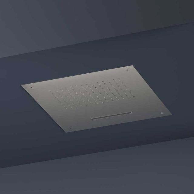 Hotbath Mate Soffione Doccia a Soffitto + Incasso M142-Hotbath Plated Brushed Nickel