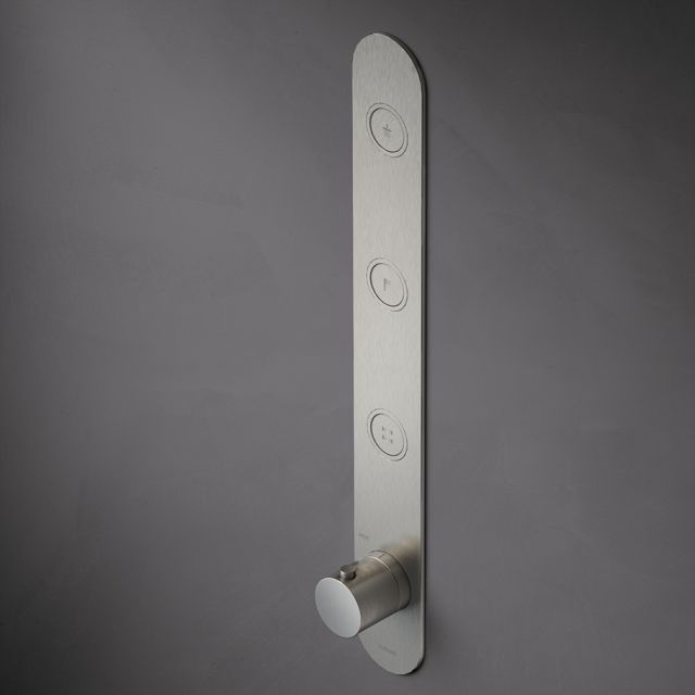 Hotbath Cobber Miscelatore 3 Vie + Incasso PB050+HBPB050-Hotbath PVD Brushed Brass