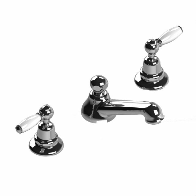 Rubinetteria Stella Italica Leve 3225 Gruppo lavabo a tre fori IL00013CR00