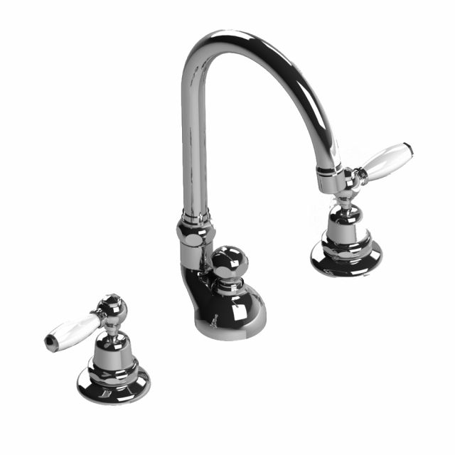 Rubinetteria Stella Italica Leve 3226 Gruppo lavabo a tre fori IL00017CR00
