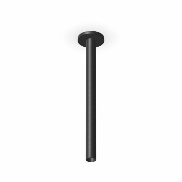 Zucchetti Pan S Braccio doccia a soffitto Z93024-Nero Opaco Goffrato