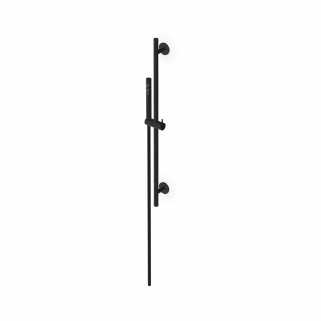 Zucchetti Sablier Completo asta murale Z95217.X-Brushed Total Black PVD