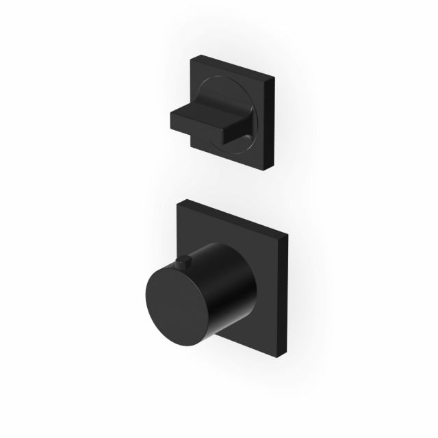 Zucchetti Aguablu Termostatico doccia ZA5801-Brushed Total Black PVD