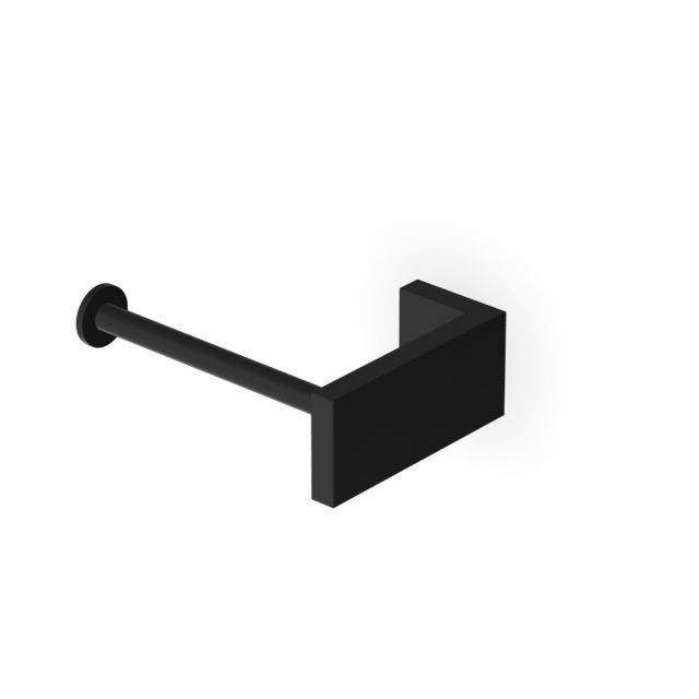 Zucchetti Aguablu Porta rotolo ZAC430-Brushed Total Black PVD