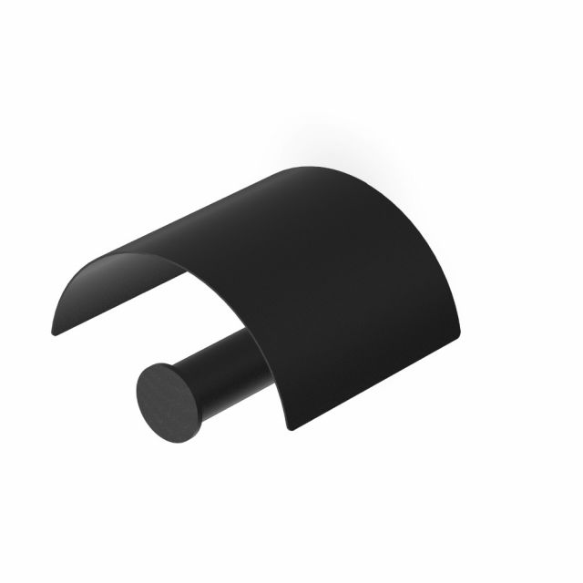 Zucchetti Isy22 Porta rotolo ZAF131-Nero Opaco Goffrato