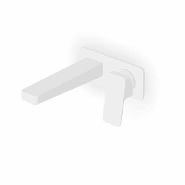 Zucchetti Jingle Miscelatore lavabo monocomando con aeratore ZIN634-Bianco Opaco Goffrato