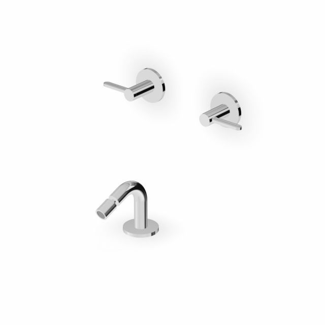 Zucchetti Isy22 Batteria bidet con bocca da piano ZIS3751