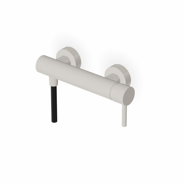 Zucchetti Pan S Miscelatore monocomando doccia esterno ZPA076-Glossy Gesso