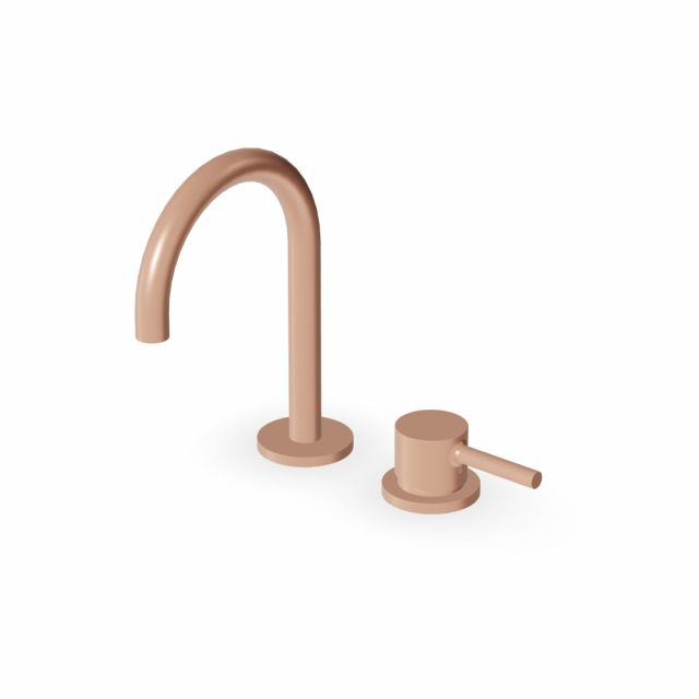 Zucchetti Pan S Miscelatore monocomando lavabo 2 fori ZPA419-Pearl Cipria