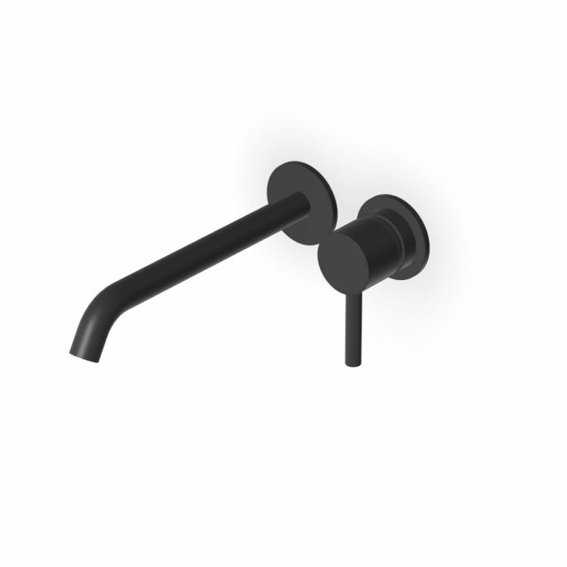 Zucchetti Pan S Miscelatore monocomando lavabo 2 fori ZPA431-Nero Opaco