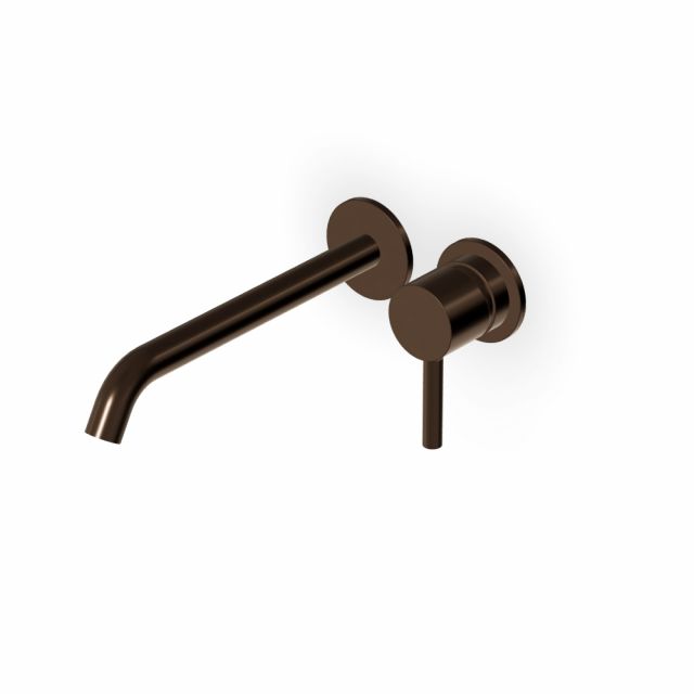 Zucchetti Pan S Miscelatore monocomando lavabo 2 fori ZPA431-Brushed Chocolate PVD