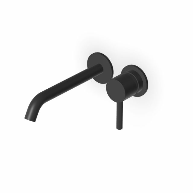 Zucchetti Pan S Miscelatore monocomando lavabo a 2 fori ZPA432-Nero Opaco