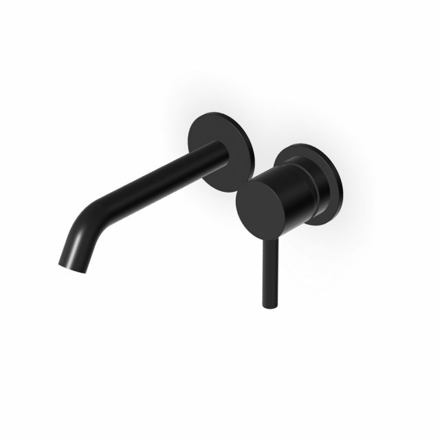 Zucchetti Pan S Miscelatore monocomando lavabo ZPA433-Brushed Total Black PVD