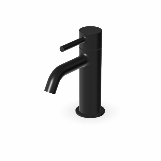 Zucchetti Pan S Miscelatore monocomando lavabo ZPA552-Brushed Total Black PVD