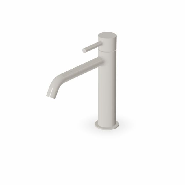 Zucchetti Pan S Miscelatore monocomando lavabo con bocca prolungata ZPA553-Glossy Gesso