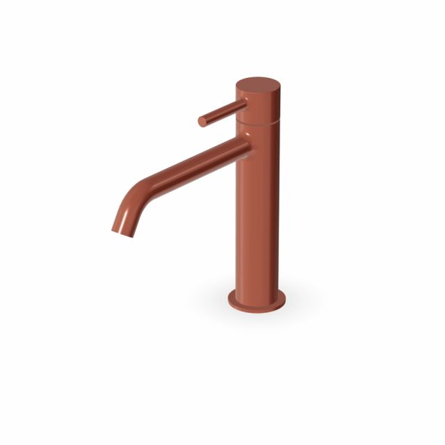 Zucchetti Pan S Miscelatore monocomando lavabo con bocca prolungata ZPA553-Pearl Chili