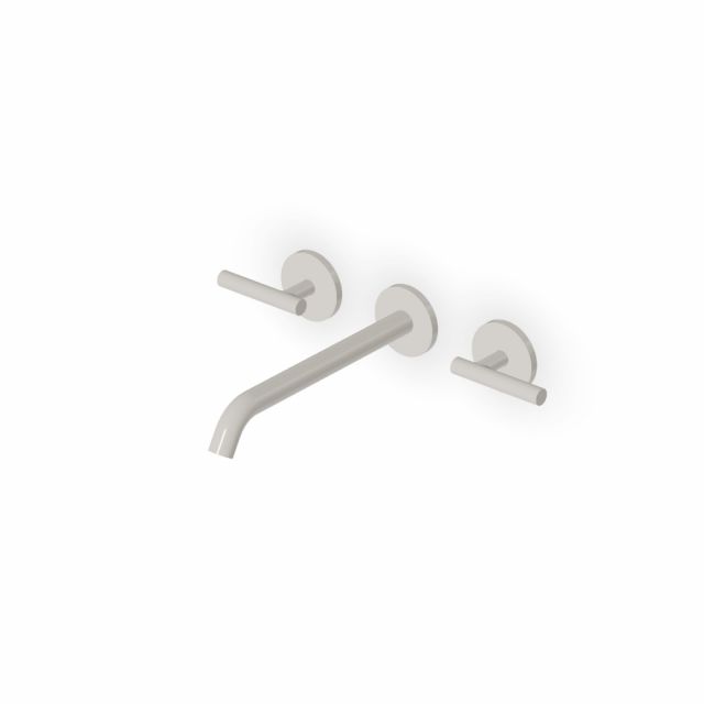 Zucchetti Pan S Batteria lavabo 3 fori ZPA5772-Glossy Gesso