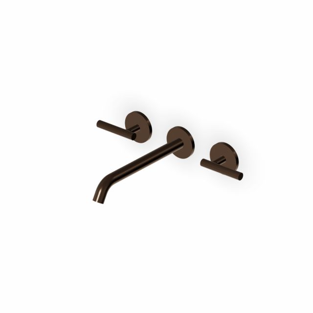 Zucchetti Pan S Batteria lavabo 3 fori ZPA5772-Brushed Chocolate PVD