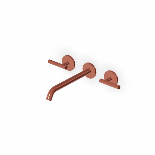 Zucchetti Pan S Batteria lavabo 3 fori ZPA5772-Pearl Chili