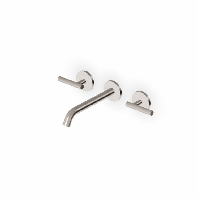 Zucchetti Pan S Batteria lavabo 3 fori ZPA5773-Nichel Spazzolato