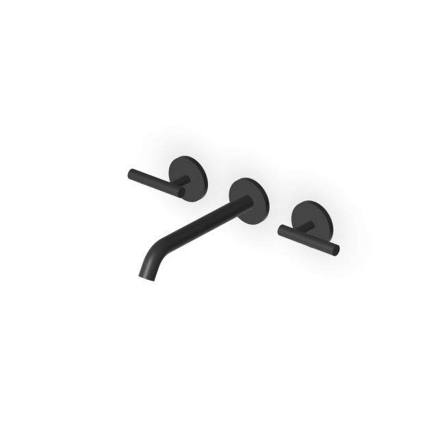 Zucchetti Pan S Batteria lavabo 3 fori ZPA5773-Nero Opaco