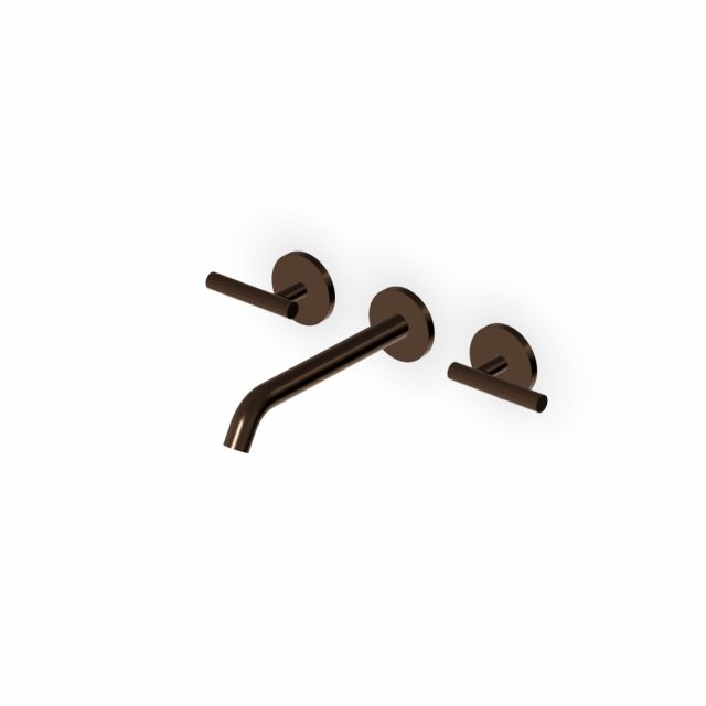 Zucchetti Pan S Batteria lavabo 3 fori ZPA5773-Brushed Chocolate PVD