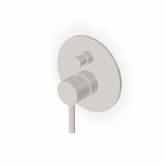 Zucchetti Pan S Miscelatore monocomando vasca-doccia ZPA775-Glossy Gesso