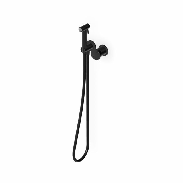 Zucchetti Sablier Idroscopino wc/bidet completo di miscelatore monocomando ZSL417.X-Brushed Total Black PVD