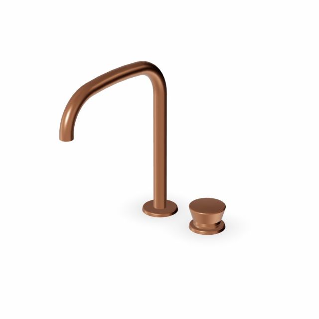 Zucchetti Sablier Miscelatore monocomando lavabo 2 fori ZSL418.X-Copper Brushed PVD
