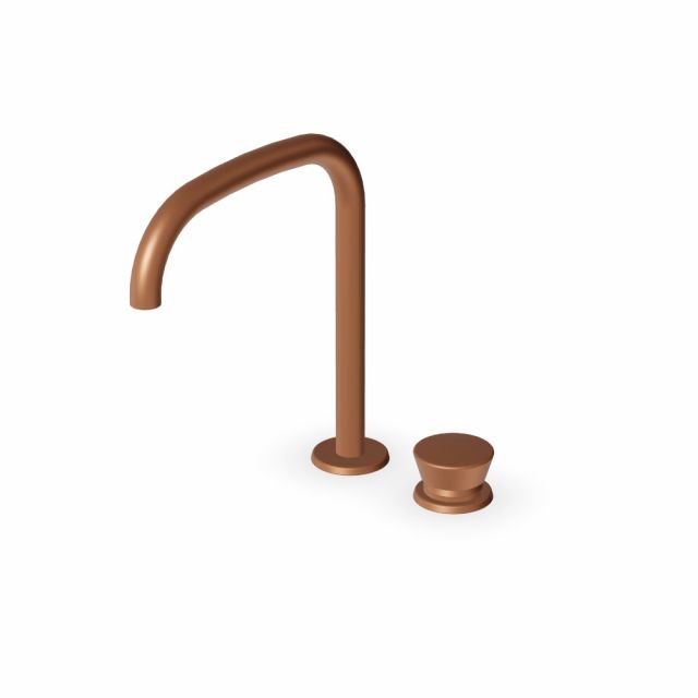 Zucchetti Sablier Miscelatore monocomando lavabo 2 fori ZSL418.X-Matt Copper PVD