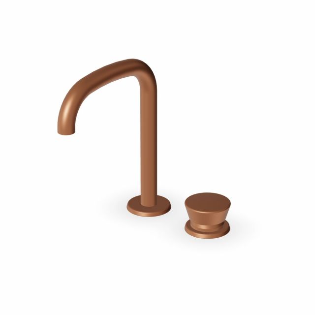Zucchetti Sablier Miscelatore monocomando lavabo a 2 fori ZSL419.X-Matt Copper PVD