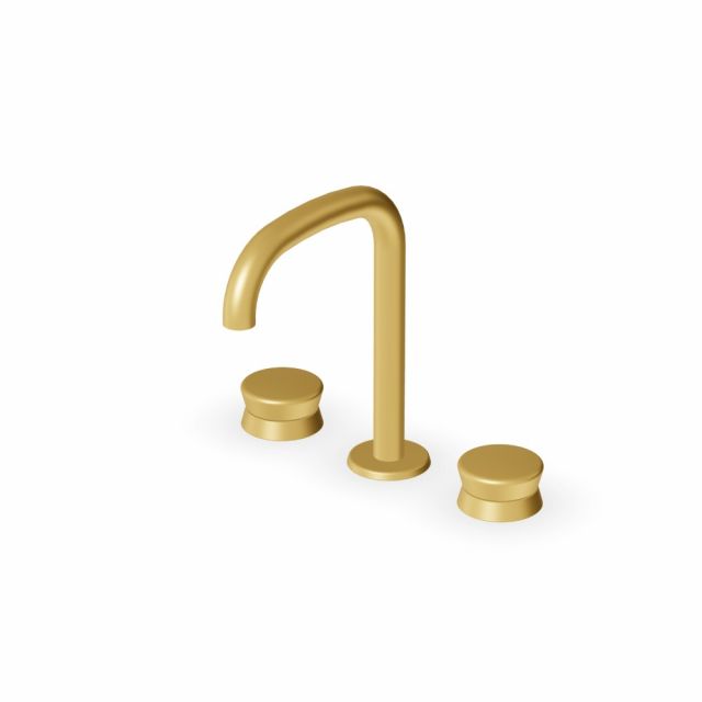 Zucchetti Sablier Batteria lavabo a 3 fori ZSL5342.X-Matt Gold PVD