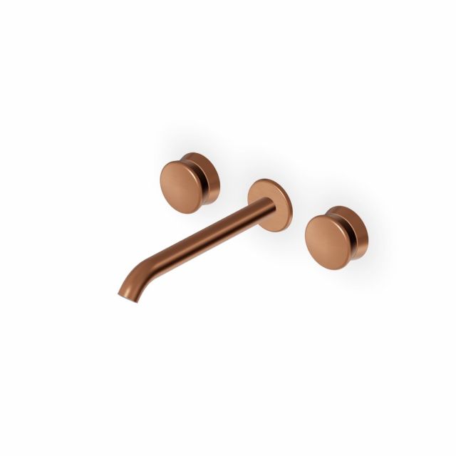 Zucchetti Sablier Batteria lavabo a 3 fori ZSL5780.X-Copper Brushed PVD