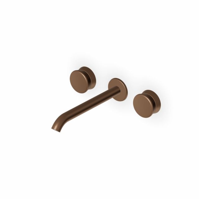 Zucchetti Sablier Batteria lavabo a 3 fori ZSL5780.X-Matt Chocolate PVD