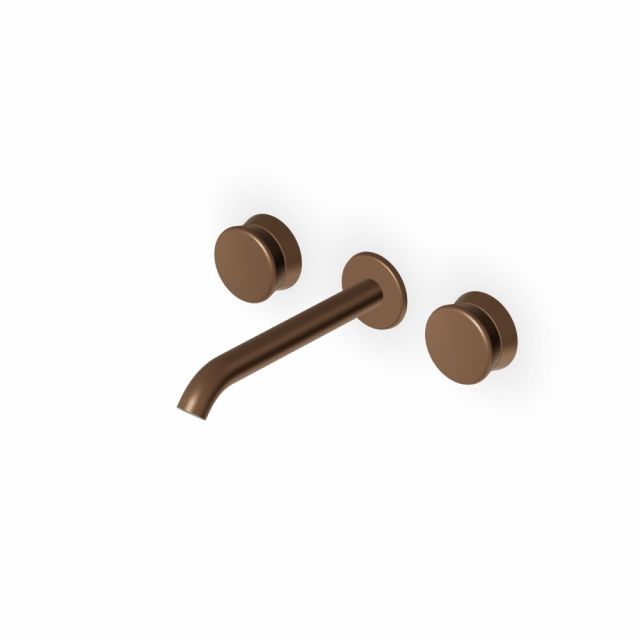 Zucchetti Sablier Batteria lavabo a 3 fori ZSL5781.X-Matt Chocolate PVD