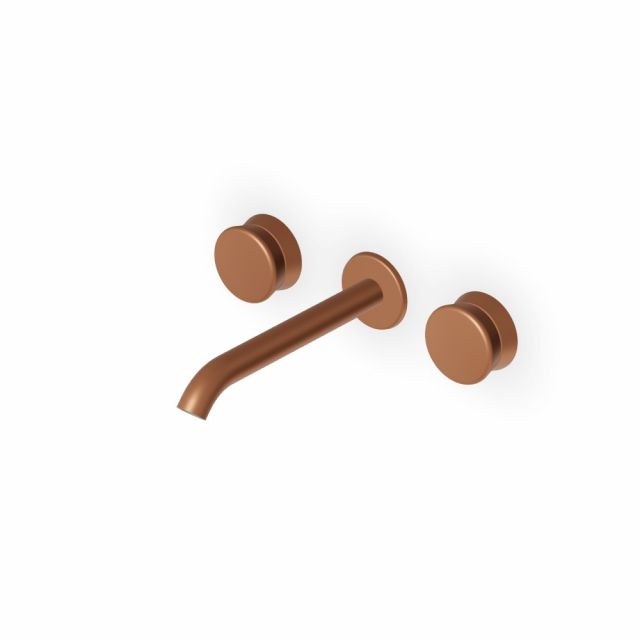 Zucchetti Sablier Batteria lavabo a 3 fori ZSL5781.X-Matt Copper PVD