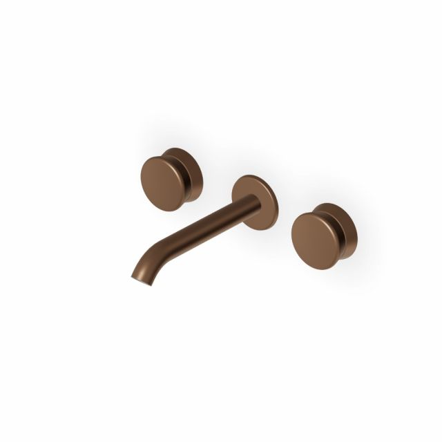 Zucchetti Sablier Batteria lavabo a 3 fori ZSL5782.X-Matt Chocolate PVD