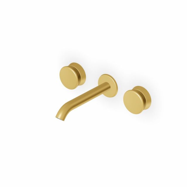 Zucchetti Sablier Batteria lavabo a 3 fori ZSL5782.X-Matt Gold PVD