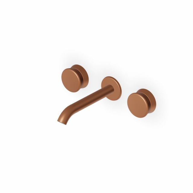 Zucchetti Sablier Batteria lavabo a 3 fori ZSL5782.X-Matt Copper PVD