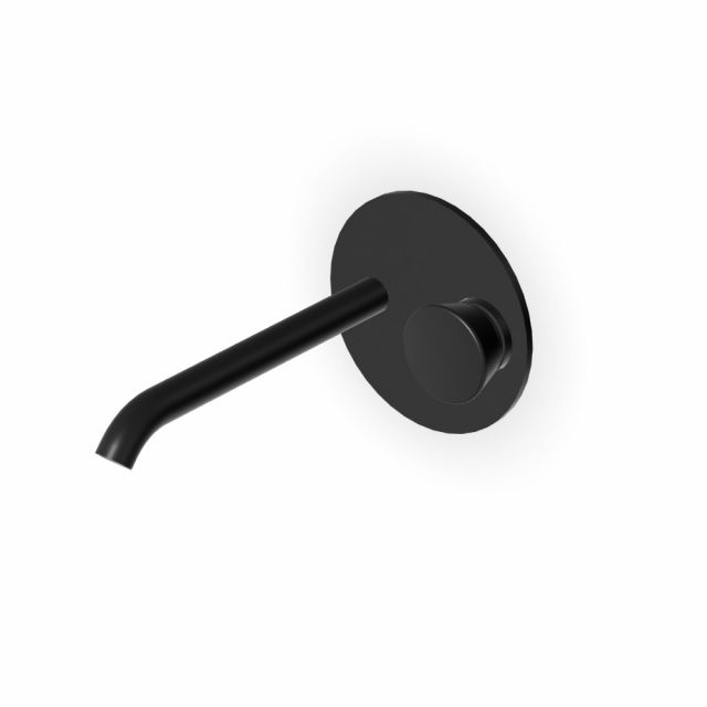 Zucchetti Sablier Miscelatore monocomando lavabo 2 fori ZSL735.X-Brushed Total Black PVD