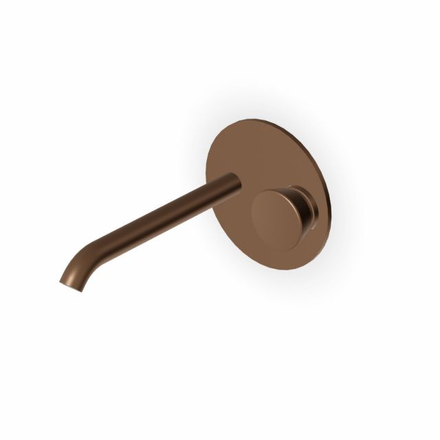 Zucchetti Sablier Miscelatore monocomando lavabo 2 fori ZSL735.X-Matt Chocolate PVD