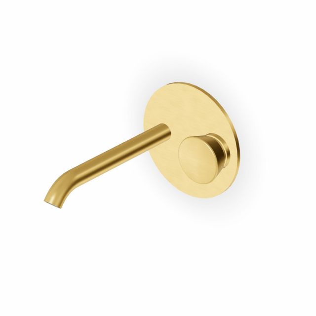 Zucchetti Sablier Miscelatore monocomando lavabo 2 fori ZSL736.X-Gold Brushed PVD