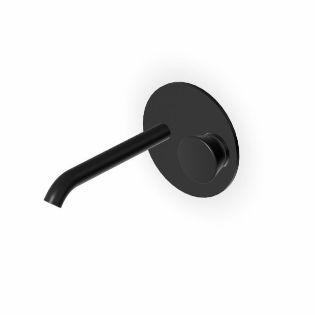 Zucchetti Sablier Miscelatore monocomando lavabo 2 fori ZSL736.X-Brushed Total Black PVD