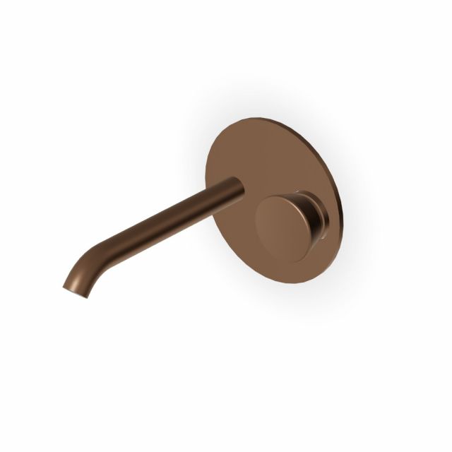 Zucchetti Sablier Miscelatore monocomando lavabo 2 fori ZSL736.X-Matt Chocolate PVD