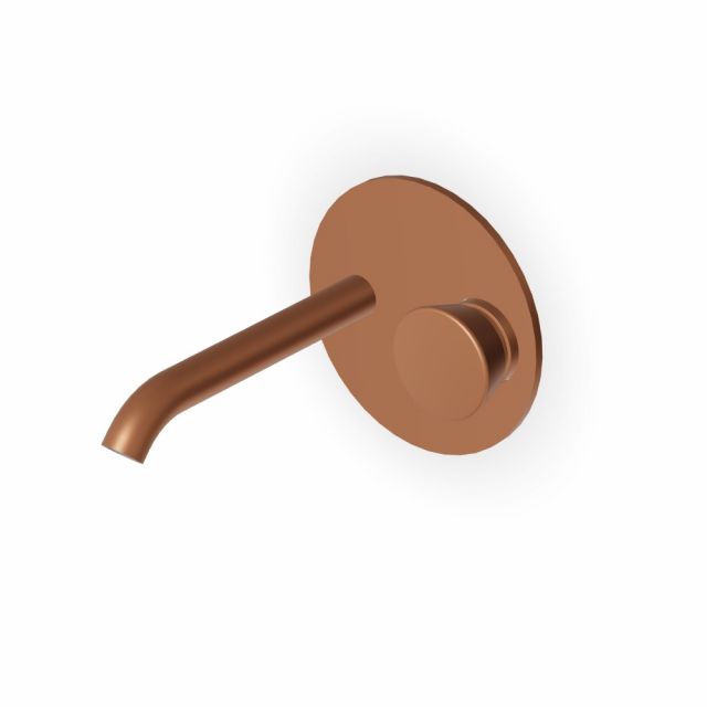 Zucchetti Sablier Miscelatore monocomando lavabo 2 fori ZSL739.X-Matt Copper PVD