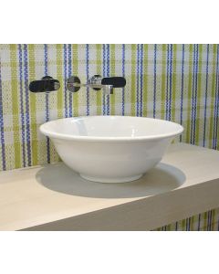 Flaminia Boll Lavabo 42 appoggio foro centrale in ceramica BL42L