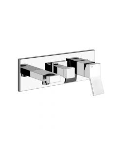 Gessi Rettangolo K miscelatore monocomando 2 vie + parte ad incasso 53141+44639