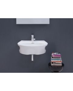 Flaminia Void Lavabo 60 appoggio-sospeso in ceramica VD60L